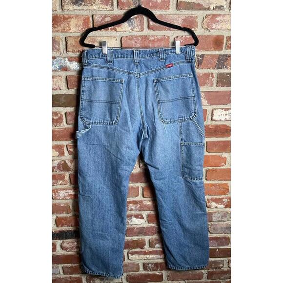 Men's Insulated Wrangler Carpenter Jeans 34x32 - Picture 2 of 10